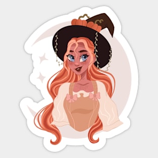 cute girl Sticker